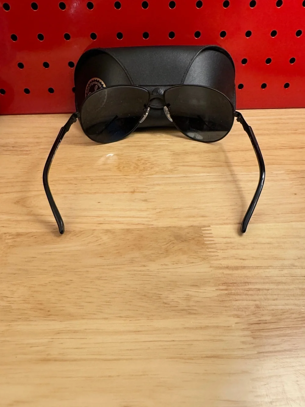 Ray-Ban Black Aviator Sunglasses RB 3393